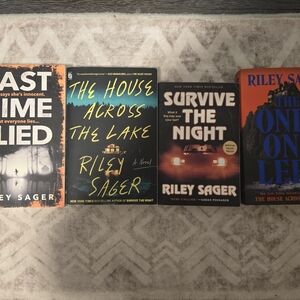 Riley Sager Thriller Book Set